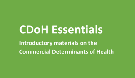 Proud to endorse a new set of materials for #PublicHealth professionals to introduce colleagues to the issues around commercial determinants of health. Congratulations @PH__Anna, @KatherineKorner, @maisie333 & @petticrewmark who developed the materials. ➡️bit.ly/4baS72G