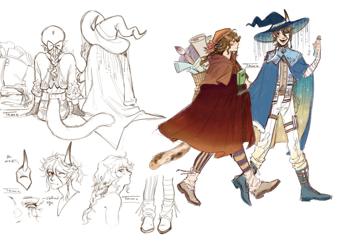 them in my hsr and wizards au
#edluca