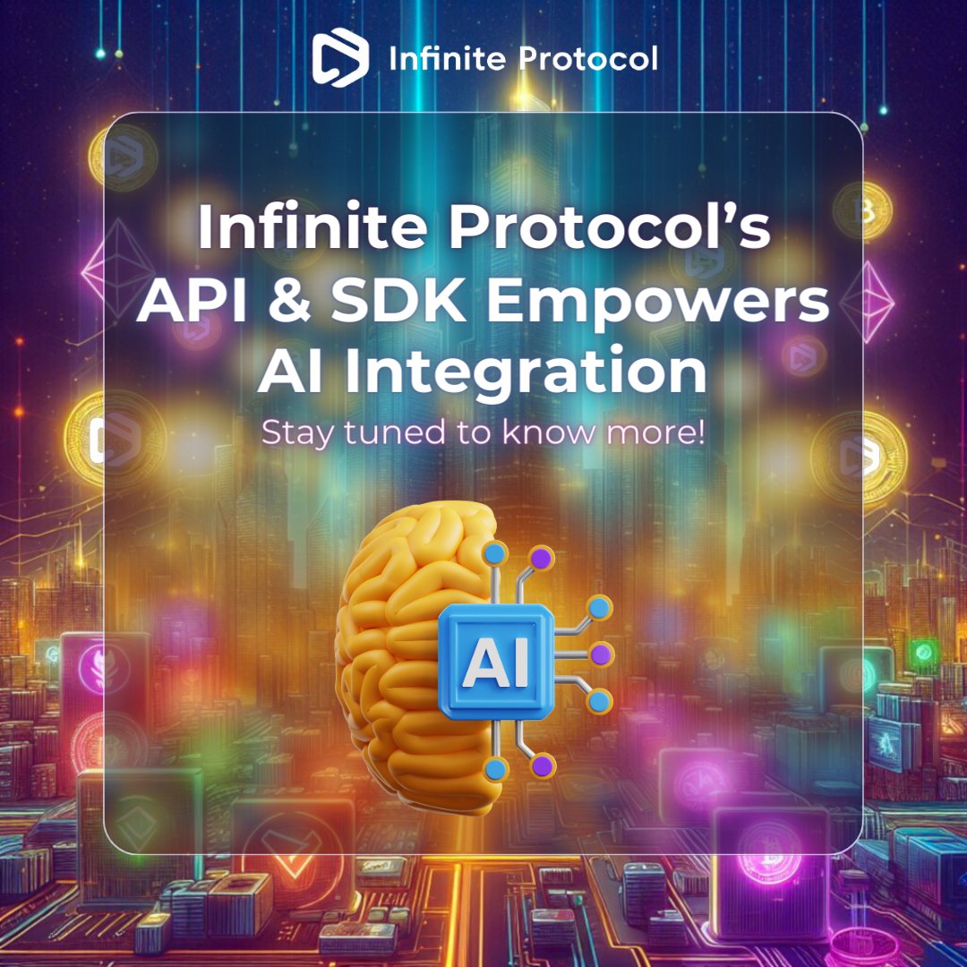 Infinite Protocol's API & SDK Empowers Al Integration. Stay tuned to know more!
#AI #ArtificialIntelligence #MachineLearning #InfiniteProtocol #APISDKEmpowerment #BrainComputerInterface #FutureofTechnology #BlurringTheLines
