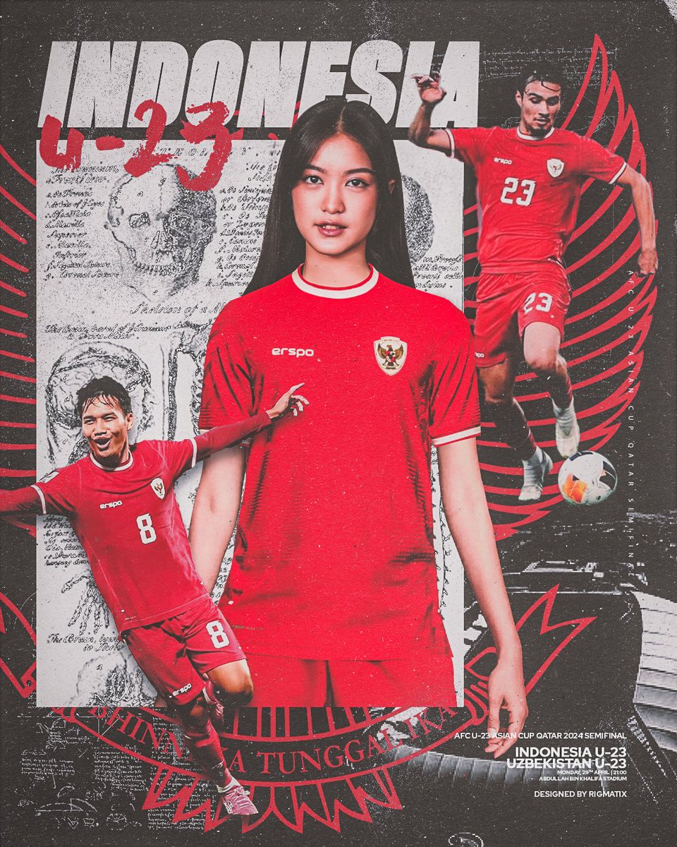 MATCHDAY 🇮🇩 || @Greesel_JKT48 #TimnasDay #AFCU23AsianCup