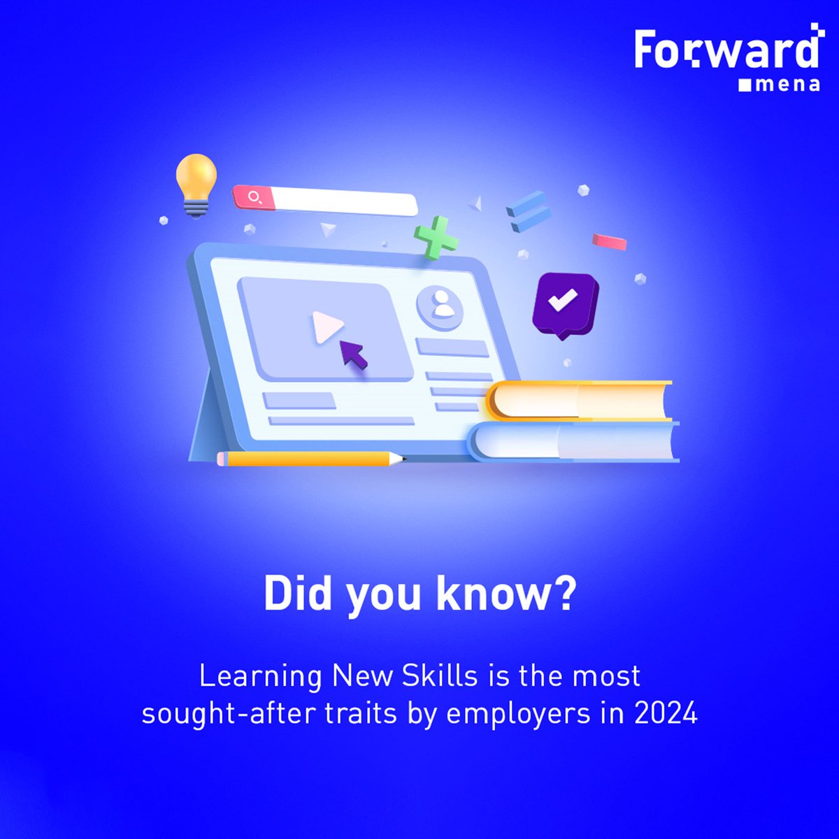 Stay ahead of the curve by embracing continuous learning. 📚💼💡

#ForwardMena #LifelongLearning #CareerDevelopment