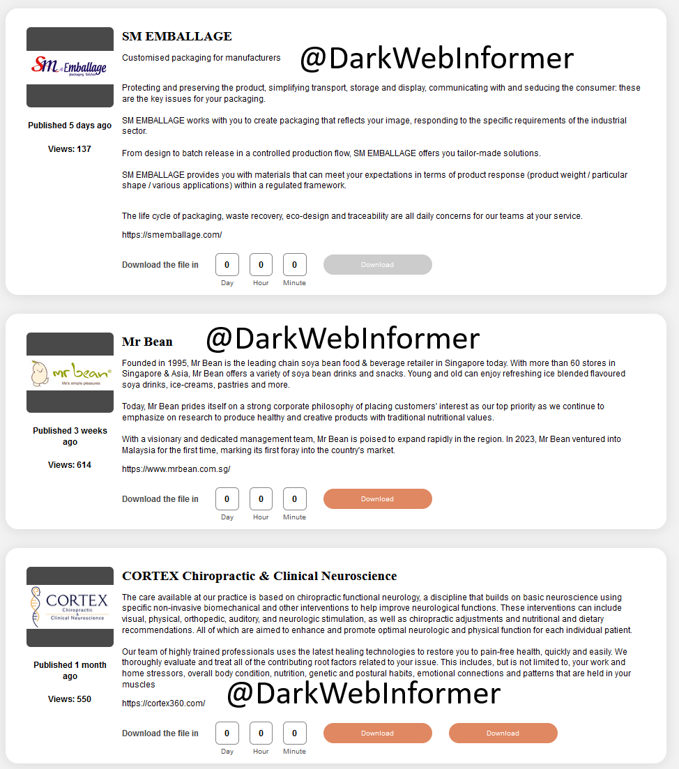 🚨SPACE BEARS🚨This is Space Bears Ransomware. They are a new Ransomware group and have named 7 of their first victims.

#Ransomware #DarkWebInformer #DarkWeb #Cybersecurity #Cyberattack #Cybercrime #Malware #Infosec #CTI #SpaceBears

Onion:…
