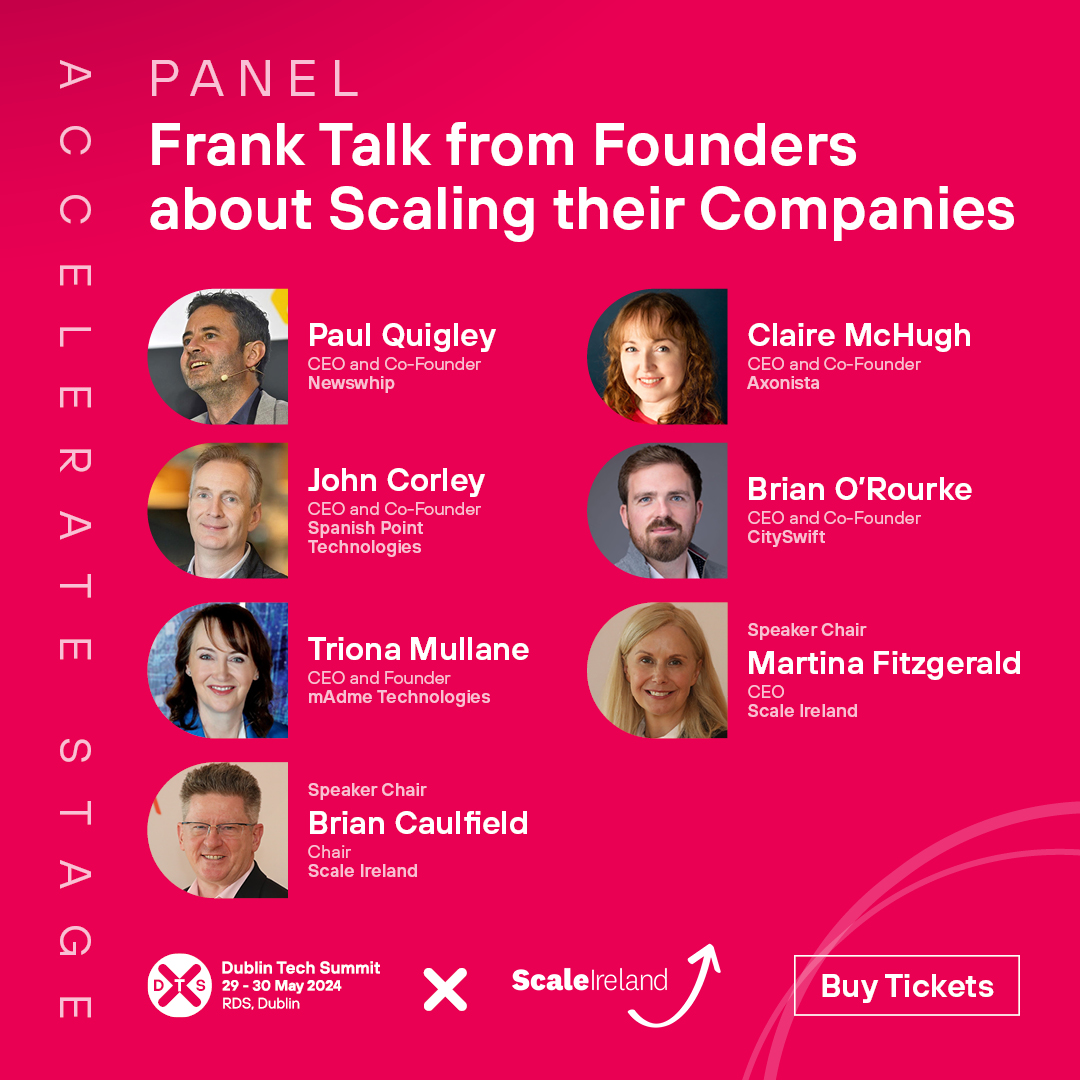 We are hositing a panel discussion & networking reception at @DubTechSummit. “Frank Talk from Founders about Scaling their Companies” panel is on 12-12.45pm, 29 May followed by a networking reception with refreshments from 1-2pm. Tickets for #DTS24 via bit.ly/4aSuuMM🚀
