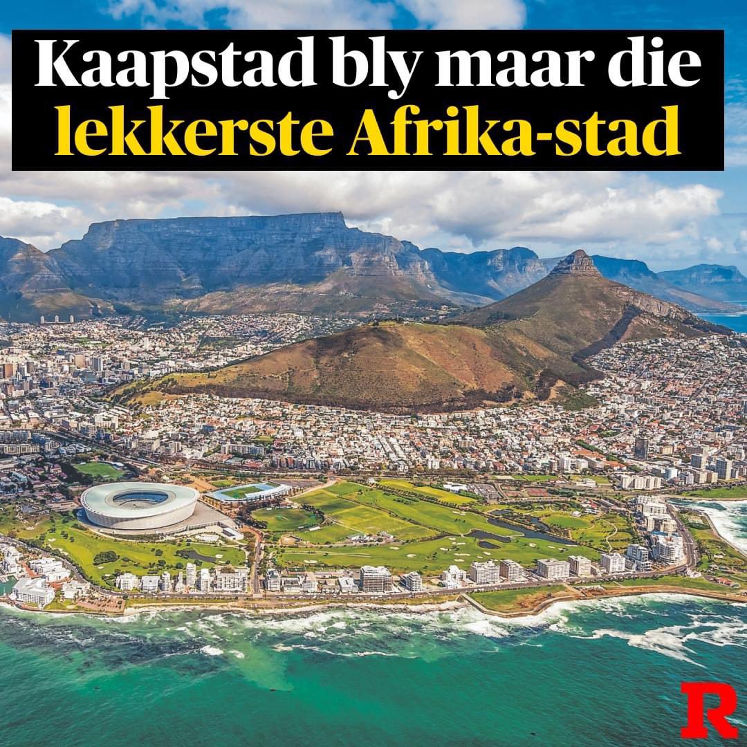 Definitely the lekkerste, it’s no wonder all these mercenary parties have descended on the Cape and not elsewhere in the country.