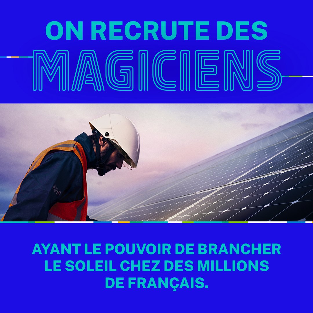 Le métier d'#électricien vous fait rêver ? @enedis vous tend la main pour le réaliser.
Comment ❓
Découvrez nos 💯 postes à pourvoir en CDI et alternance en #Normandie en vous connectant sur enedis.fr/emploi.
Rejoignez-nous & participons ensemble à la #TransitionEcologique