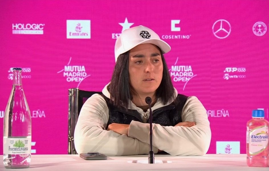 Ons Jabeur says women still aren’t treated equally in the tennis world or the sports world, ‘We deserve better… I haven’t seen one woman’s match on TV in Madrid, not even a Spanish woman’

Ons: “I feel like definitely tennis is one of the sports that l'm proud to play in as a
