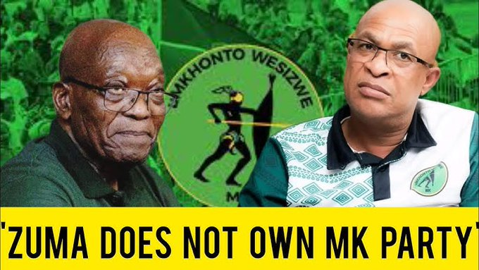 ZUMA USES MK PARTY CASH FOR PERSONAL USE, KHUMALO🔴
 One of the reasons why Jabulani Khumalo was fired it is because he was complaining about money because Zuma used to take money of MK party to do whatever he wants with no consultation or accountability to MKP structures.