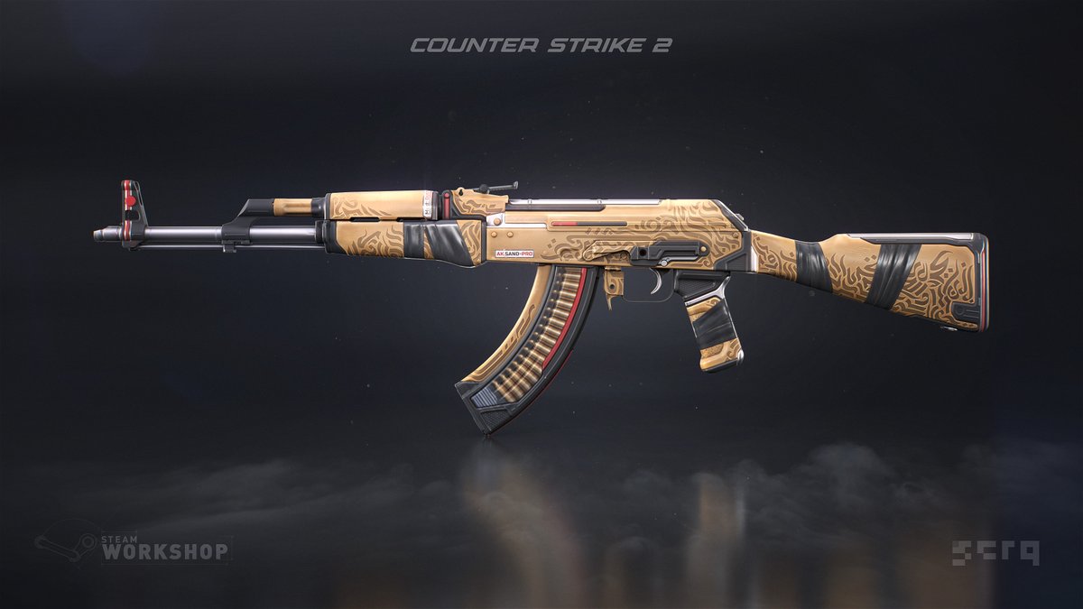 🌟 Excited to unveil my new AK47 skin from the 'Dune Raider' collection! Check it out now on Steam and let me know your thoughts!

🔗 Steam Link: steamcommunity.com/sharedfiles/fi…

@CounterStrike 

#CounterStrike #CSWorkshop #SteamWorkshop #CS2 #Workshop #CS2Skin #Skin