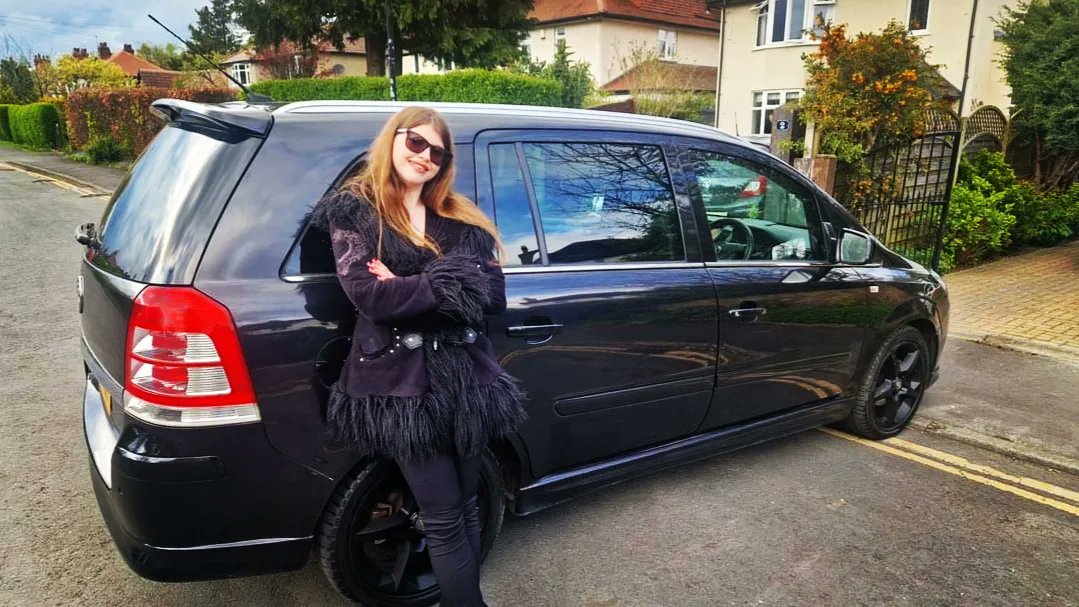 ANNOUNCEMENT 📣

My new touring car!! 🚙❤️ A Black Vauxhall Zafira

All Black wheels and body. All the space I need for my gear plus bum warming heated seating 🍑🔥 tinted windows 

So happy!! 😁

#mistressofgroove #bassplayers #Newcar #cars #vauxhall #tourlife