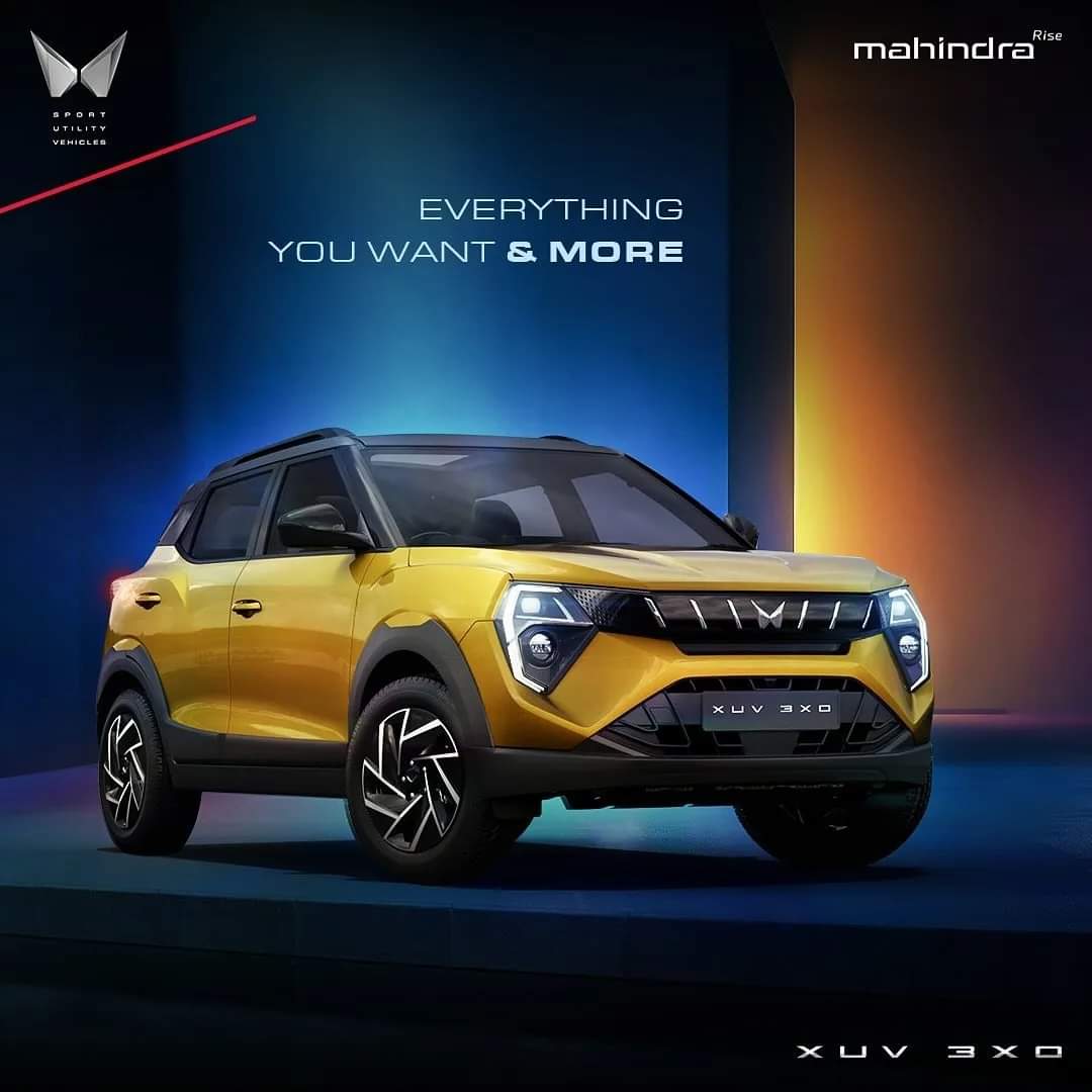 Get ready for the drive of your life. Say hello to the Mahindra XUV 3X0. Witness the worldwide premiere of the XUV 3X0 l #Everything You Want And More #The3XFactor #XUV3XO