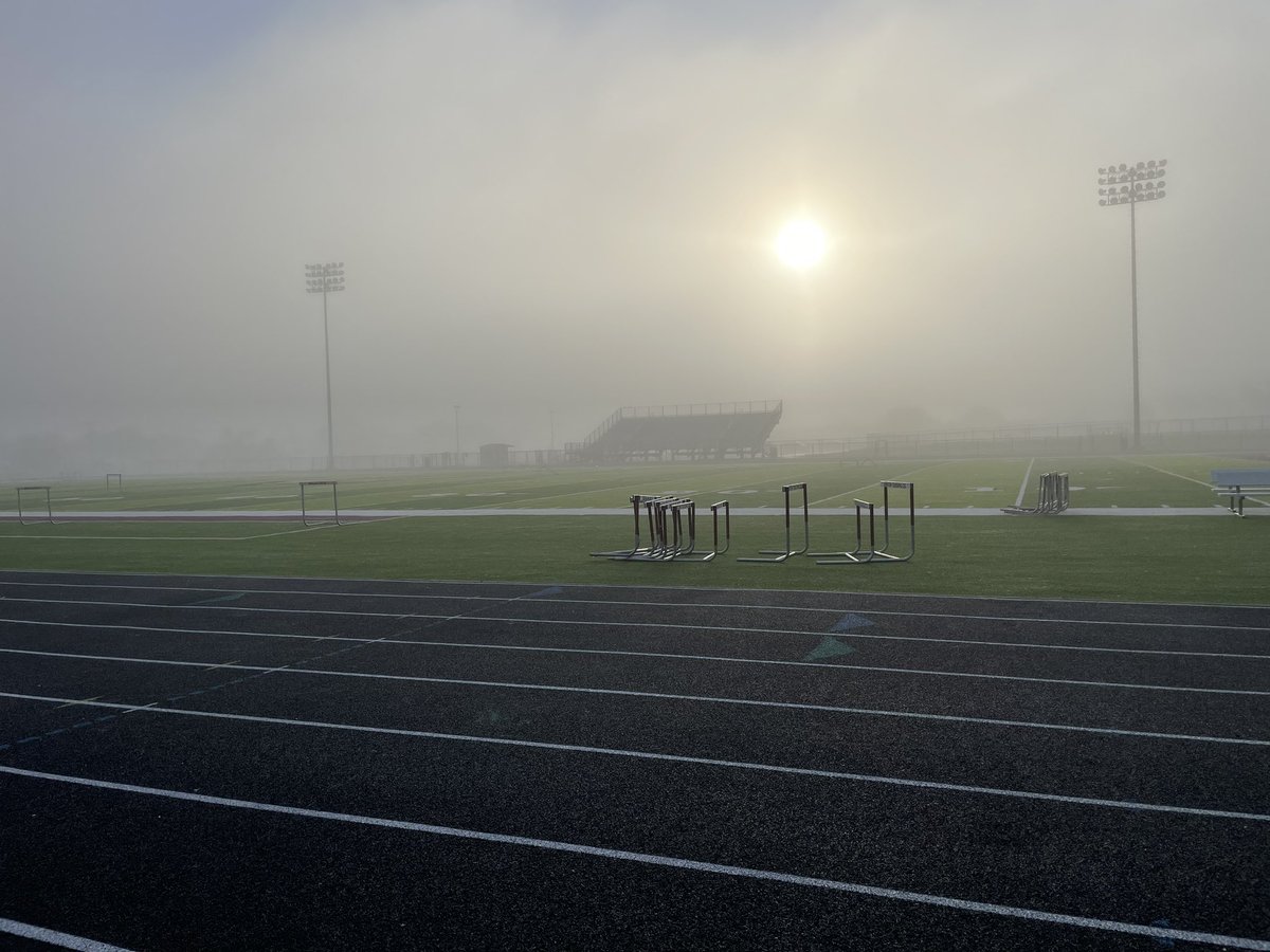 Beautiful morning to be on the track!! #TheBoro