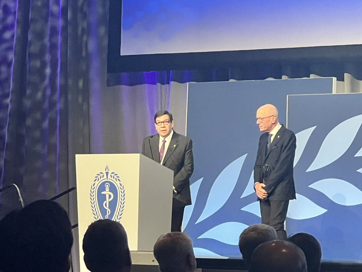 Congratulations to the AATS Lifetime Achievement Awardee Pedro del Nido of @BostonChildrens - AATS 95th President and world-renowned congenital surgeon. #AATS2024