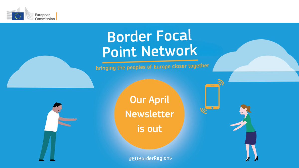 📰 The Border Focal Point Network April's Newsletter is here! This edition includes the latest updates on the #18th Debate, best practices and inspiring success stories from the #EUBorderRegions! Check it out! ⤵️  ec.europa.eu/newsroom/regio…