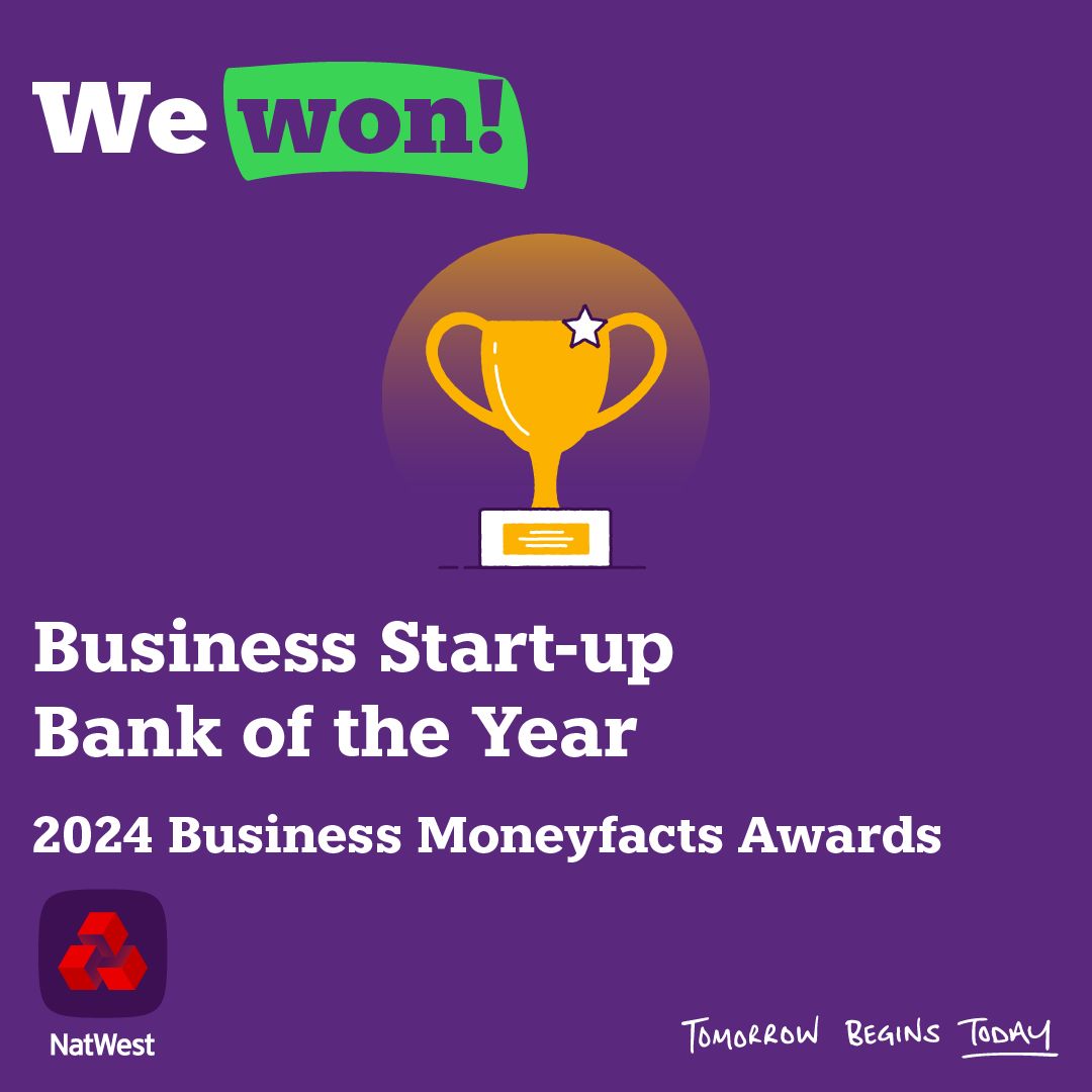 We're over the moon to have won Business Start-up Bank of the Year at the Business Moneyfacts Awards 2024. 

To find out more about how we can help you with your start-up visit:  lnkd.in/euVcZryh

#BMFAwards #natwestbusiness