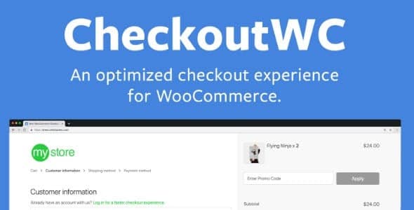Checkout for WooCommerce - gplplugins.site/?p=17188