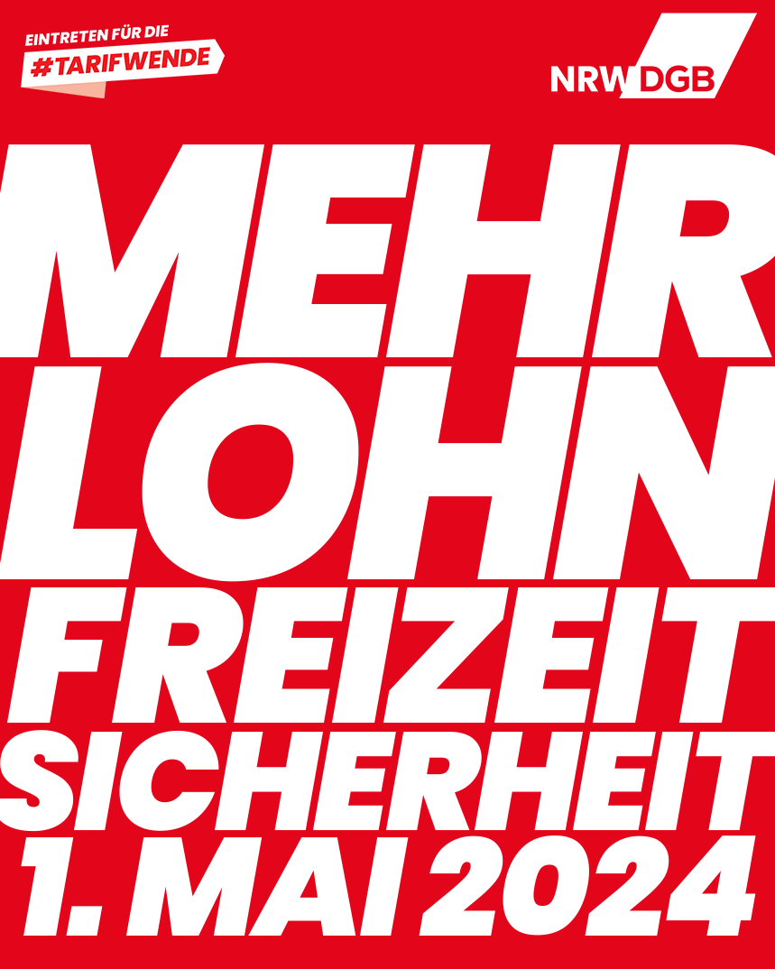 Endlich da - unser #TagDerArbeit! 💪🥳😀 Dieses Jahr stellen wir in ganz #NRW knapp 70 Veranstalt. zum #1MaiFuerMehr auf die Beine, das sind noch mal ordentlich mehr als letztes Jahr! Einfach mega! Viel Spaß&hinaus zum 1. Mai! ➡️ Alle Veranstaltungen hier: nrw.dgb.de/tag-der-arbeit…