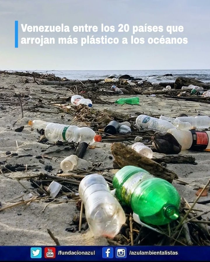 La ONG internacional The Ocean Cleanup advirtió en 2022 que #Venezuela es uno de los 20 países que lleva más #plástico al #océano a través de sus #ríos.

El #RíoTuy es considerado como el segundo afluente con la mayor concentración de plásticos en su desembocadura en Sudamérica.
