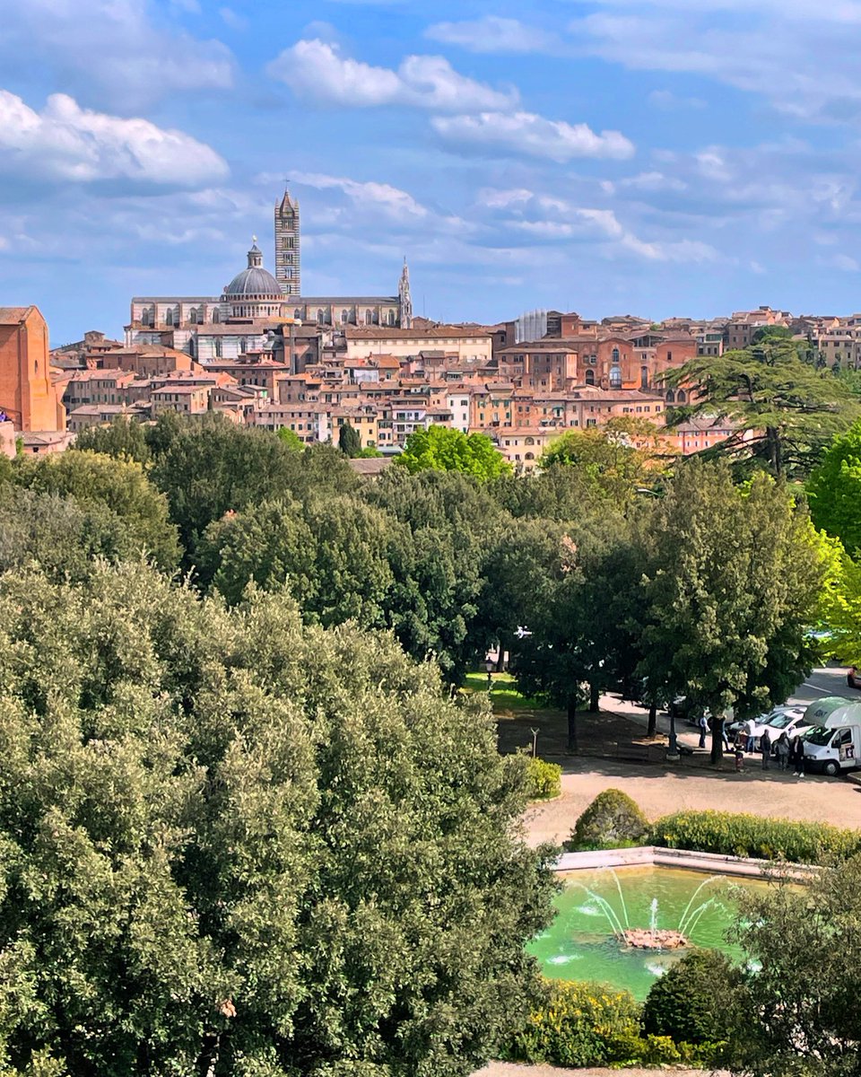 View from #Siena’s fortress!