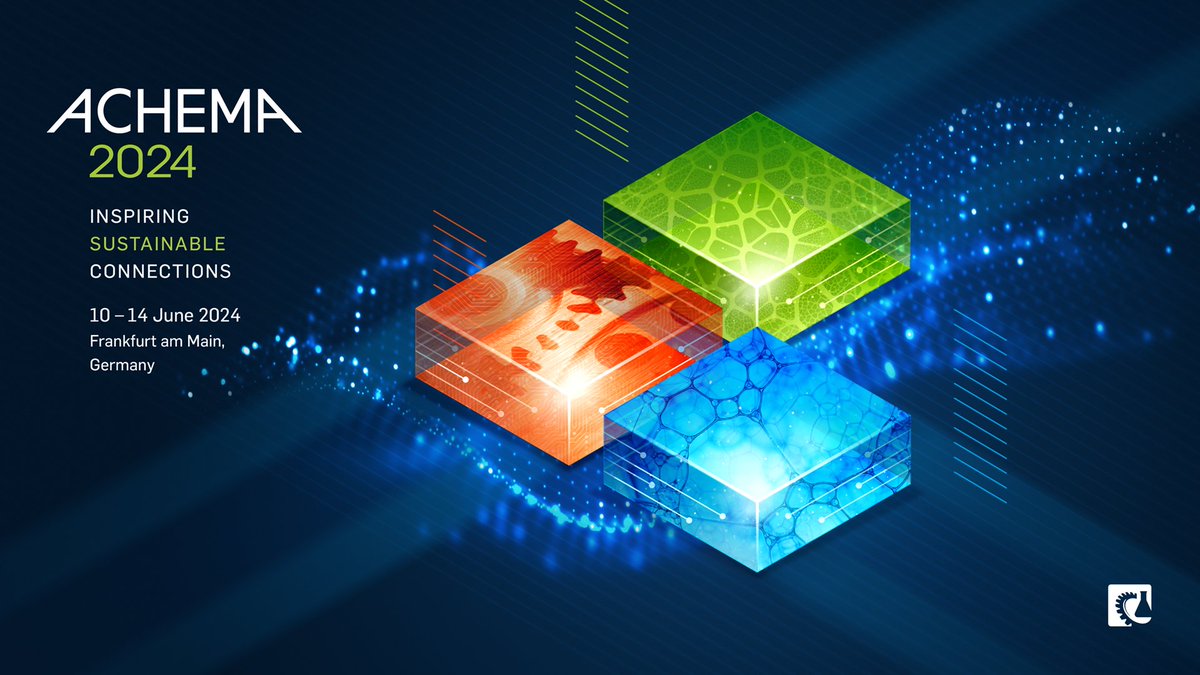 ACHEMA, the world forum for the process industry, will open its doors in Frankfurt from 10 - 14.06.2024. You can look forward to around 2800 exhibitors &amp; a varied congress program. GeCatS will be there with 3 congress sessions: dechema.de/Gremien+_+Netz…
