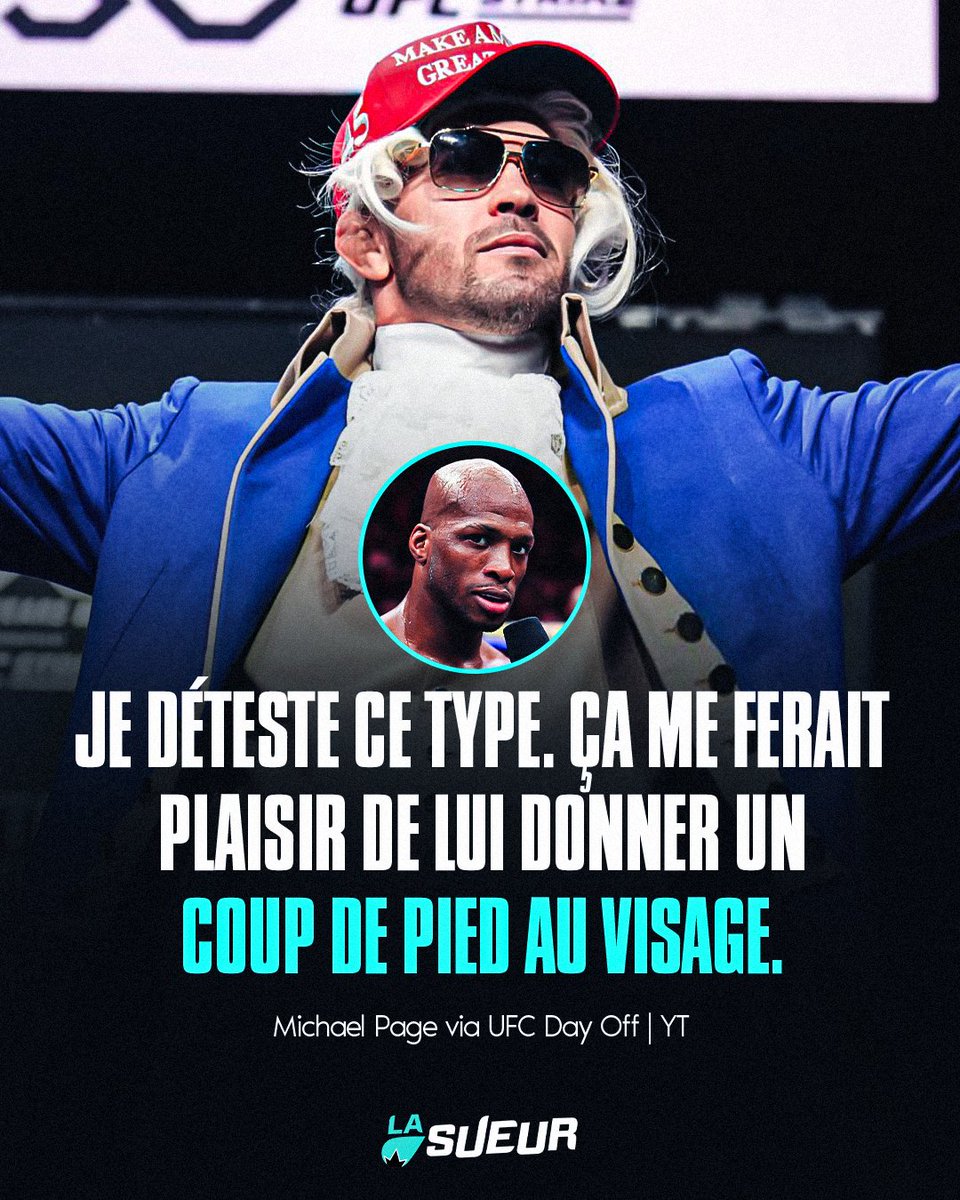 Personne n'a l'air d'apprécier Colby Covington 😅

MVP vs Colby à Manchester pour l'#UFC304 ? 👀🏴󠁧󠁢󠁥󠁮󠁧󠁿