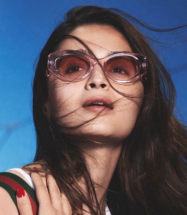 global brand ambassador alia bhatt for gucci eyewear campaign ✨