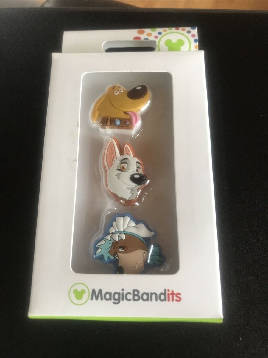 New Disney Parks Pixar UP MagicBandits Dogs Set Magic Band Dug, Bolt, Nana Dog 

ebay.com/itm/2047405078…

#DisneyParks #PixarUP #MagicBand #MagicBandits  #DisneyCollectibles #DisneyMagic #Dug #Bolt #NanaDog