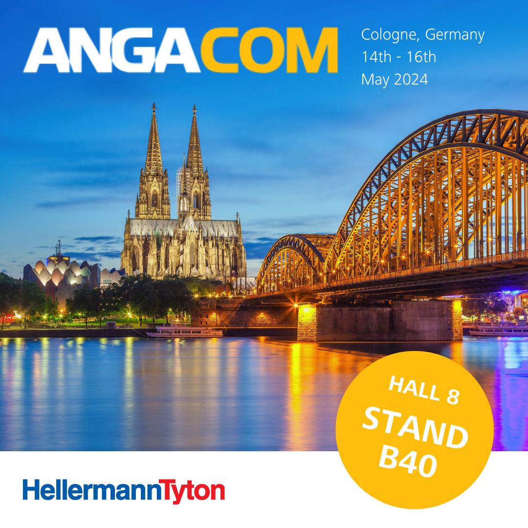 In a couple of weeks time, HellermannTyton & gabocom will be in Cologne for this year's ANGACOM event. Visit our stand and see what we have to offer 😁 We will be located in Hall 8 at Stand B40!

📅 14th - 16th May
📍 Cologne, Germany

#madetoconnect #angacom #event