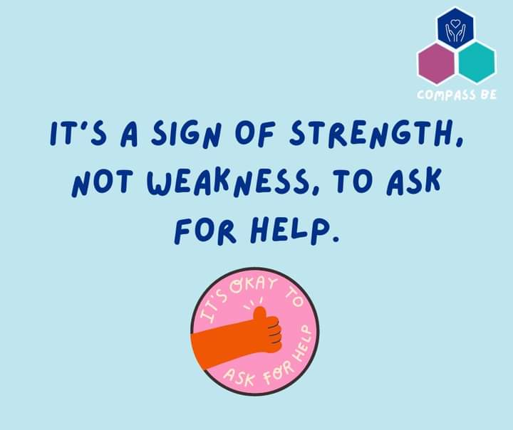 It's not a sign of weakness, to ask for help. Its a sign of strength. 

#MentalhealthMonday #wellbeing #youmatter #compassbe