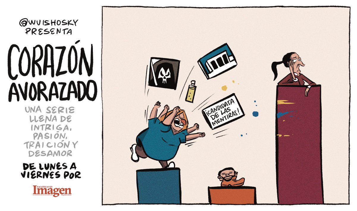zacartoons's tweet photo. #Zacartoons Día 839

Descubre más cartones en 👉 https://t.co/1CSiKphu1N 

#CampañasElectorales #SegundoDebate https://t.co/1LLqkvihiX