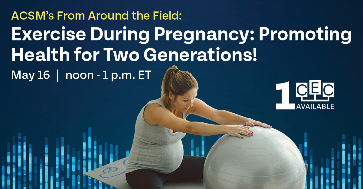 Upcoming webinar | Exercise During Pregnancy: Promoting Health for Two Generations🤰 Dr. Mottola will explain the Developmental Origins of Health & Disease & how this theory relates to preventing chronic disease risk in mom & baby. 📅5/16 🕛noon EDT ➡️brnw.ch/21wJhma