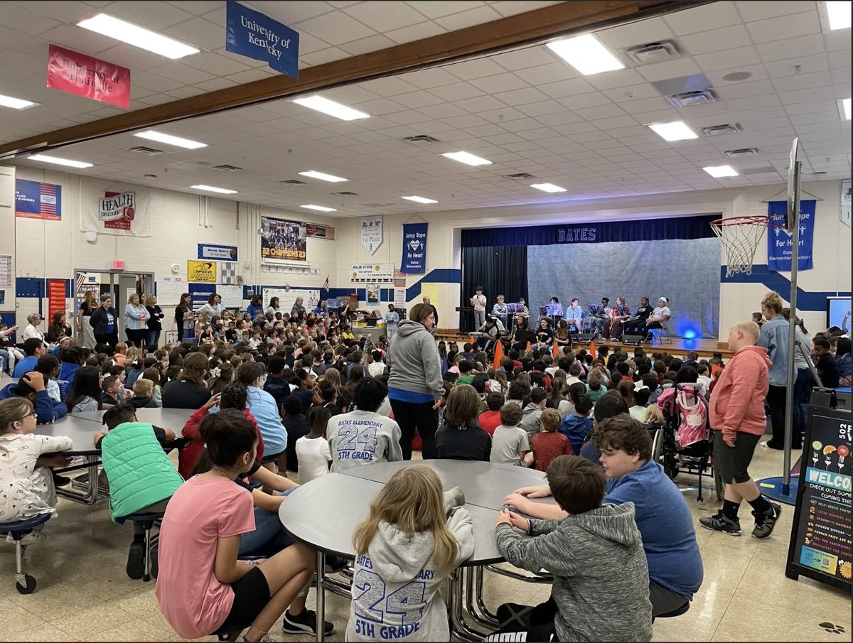 Student civic leadership is soaring at Bates Elementary with school-wide, student-led Leader In Me meetings!