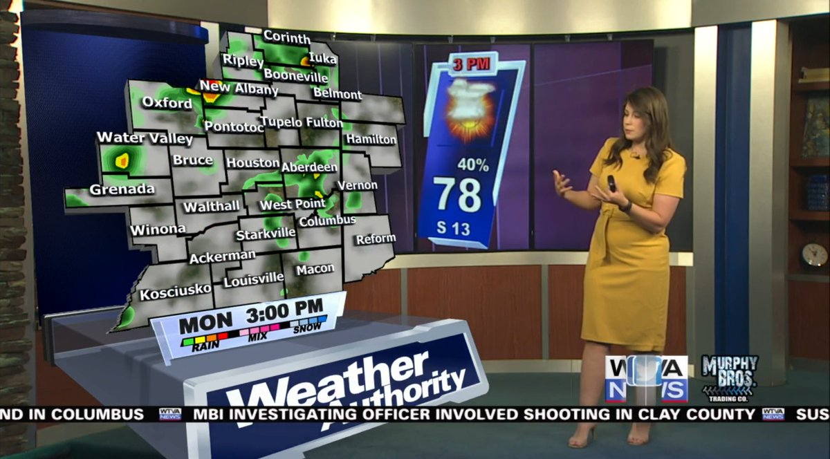 Showers and thunderstorms move through the area today. Here's a look at the latest WTVA Weather Blog: wtva.com/weather/