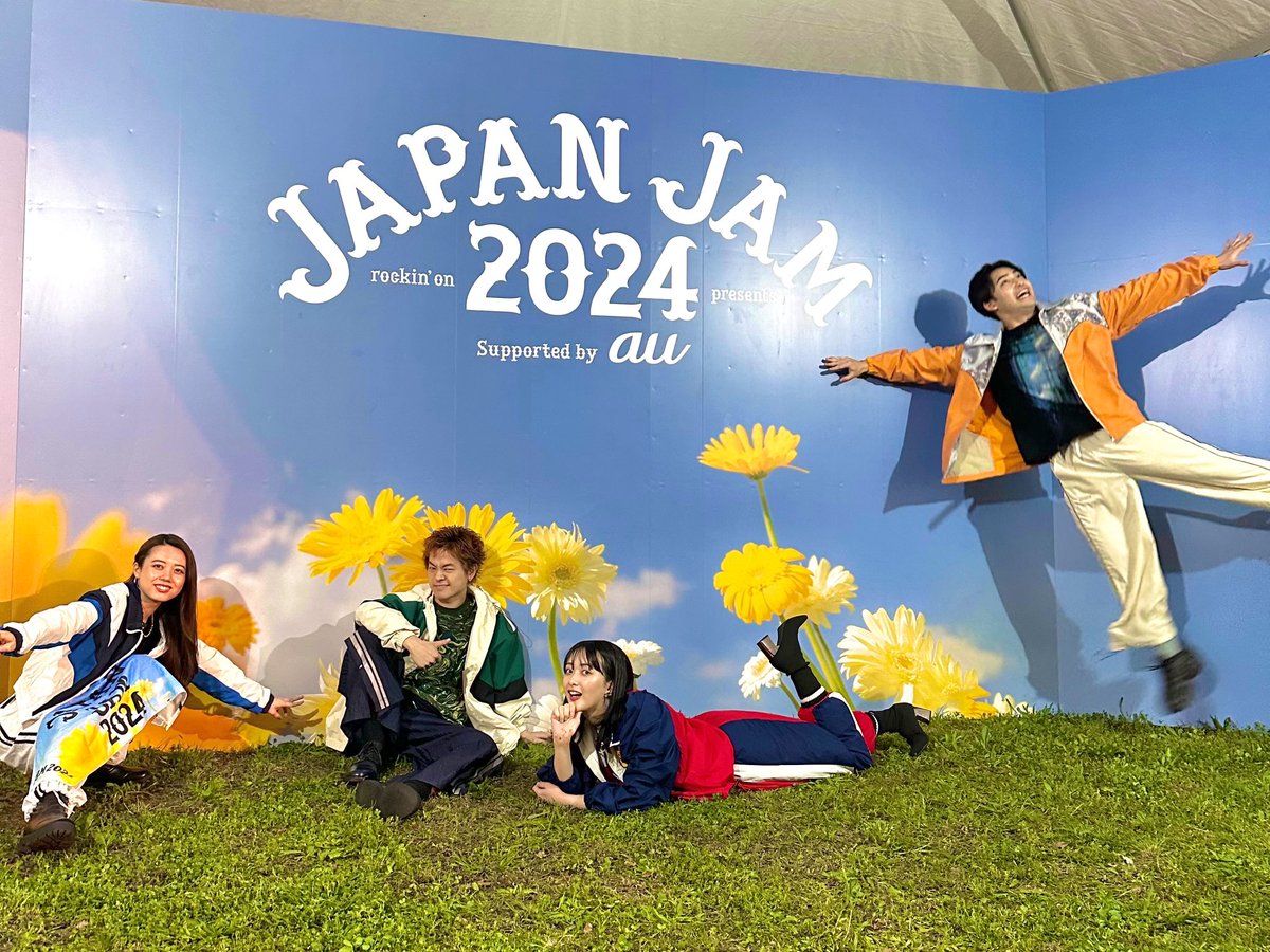 Thank you✨ JAPAN JAM 2024 @rockinon_fes 観ていただいた皆さま ありがとうございました💥 またお会いしましょう🥦👀🪽 #JJ2024 #緑黄色社会 #リョクシャカ