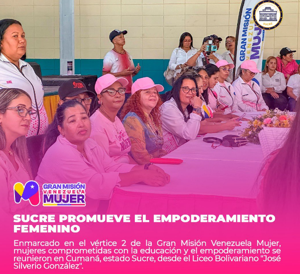 #AsiLoDijo @depintoaracelis: Desde el estado sucre seguimos en batalla con la
@mvenezuelamujer