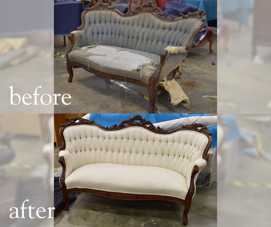 Before Monday morning coffee and after 😂☕

#mumfordrestoration #beforeandafter #furntiurerestoration #reupholstery #furniturerestorers #artofrestoration #familybusiness