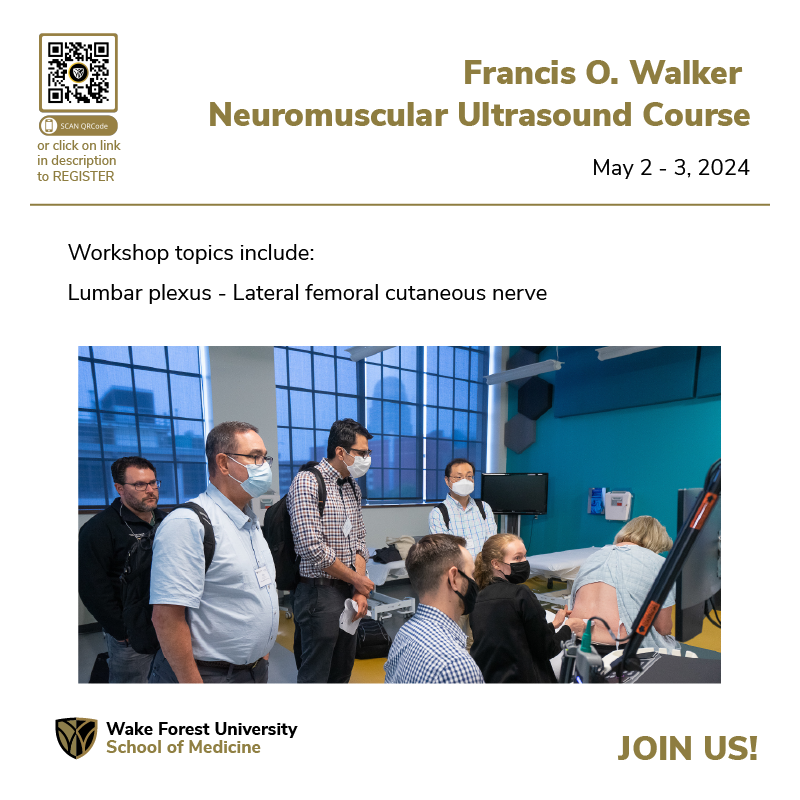 We are getting ready for our #Neuromuscular #Ultrasound #course soon.

---
@AtriumHealthWFB @UltrasoundWake @wakeforestmed #onlineclass  #scanning #cometrainwiththebest #healthcareexcellence #healthcare #April #virtualdidactics