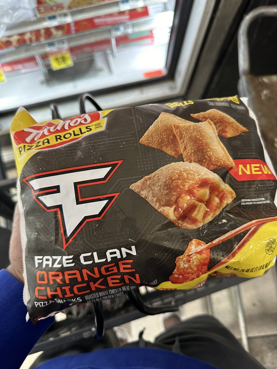 Faze Clan with the worst or best brand deal ever, not sure. 🍕
