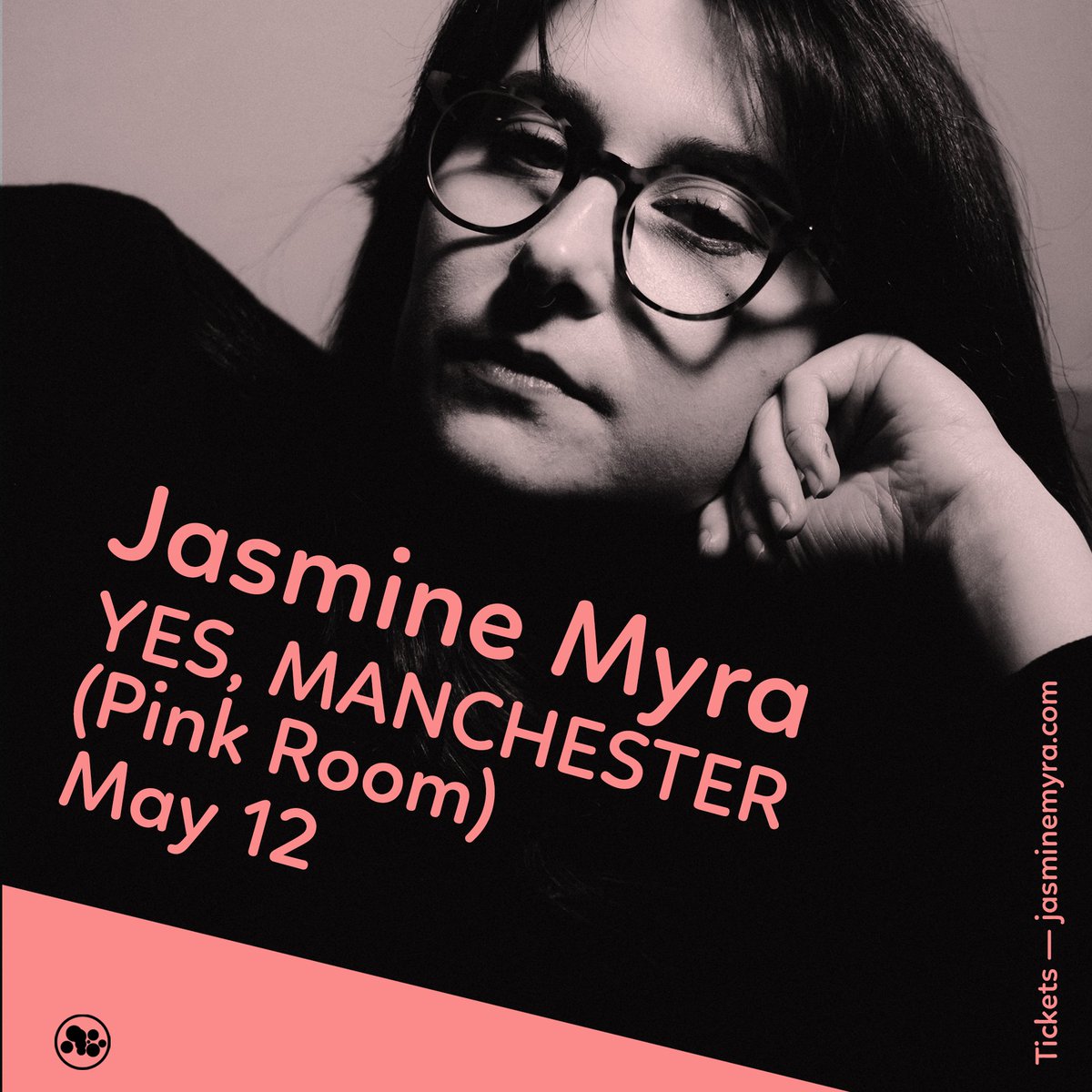 Coming up... Jasmine Myra, Live at YES [The Pink Room] 12th May 2024 Tickets available here: seetickets.com/event/jasmine-…