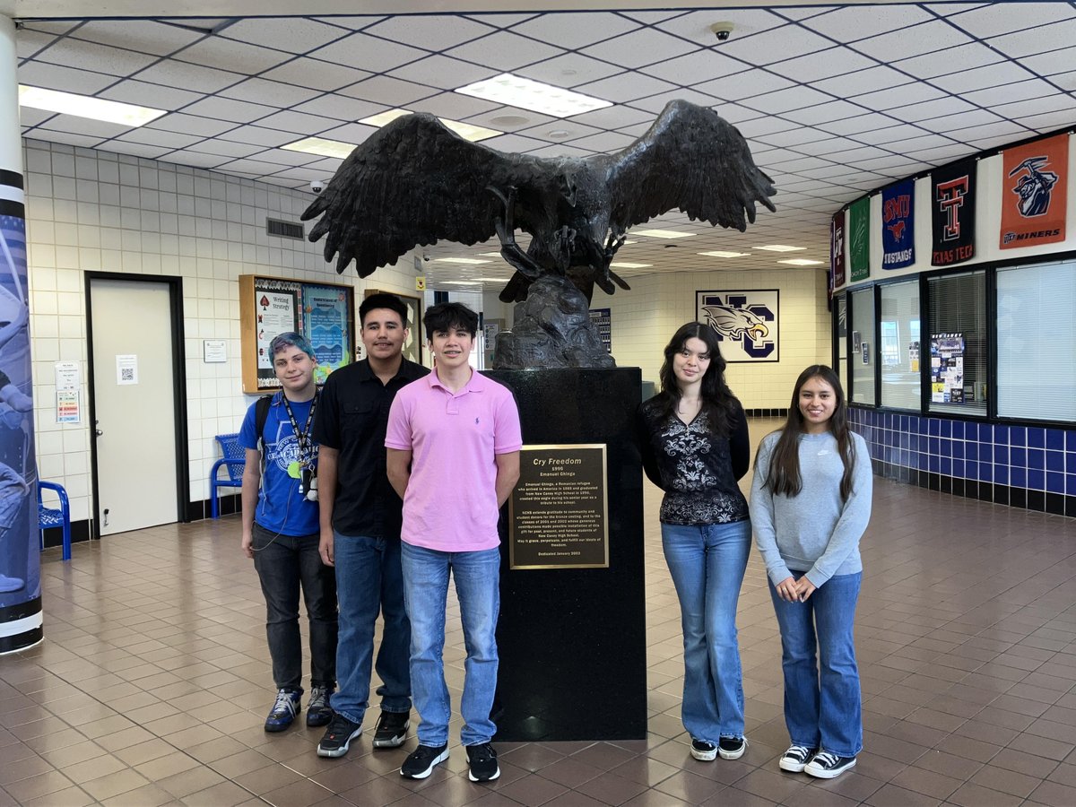 Our UIL Academic Team soared to success at the Regional Meet this weekend! Despite fierce competition from schools across the region, our team secured a solid 6th place overall in Accounting and 5th in Headline Writing. Great job Eagles!
#ncisd #NCHS_Eagles #ExpectExcellenceNCHS