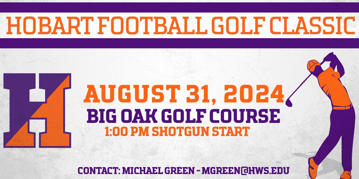 Excited to welcome alumni, family, and friends for our annual Golf Classic! #TheHobartWay