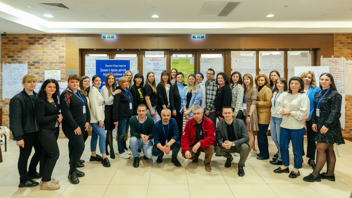 #CouncilOfEurope concludes a series of 6 trainings on 'Models of effective interagency cooperation in criminal proceedings involving children' in #Ukraine.
➡️coe.int/en/web/kyiv/-/…