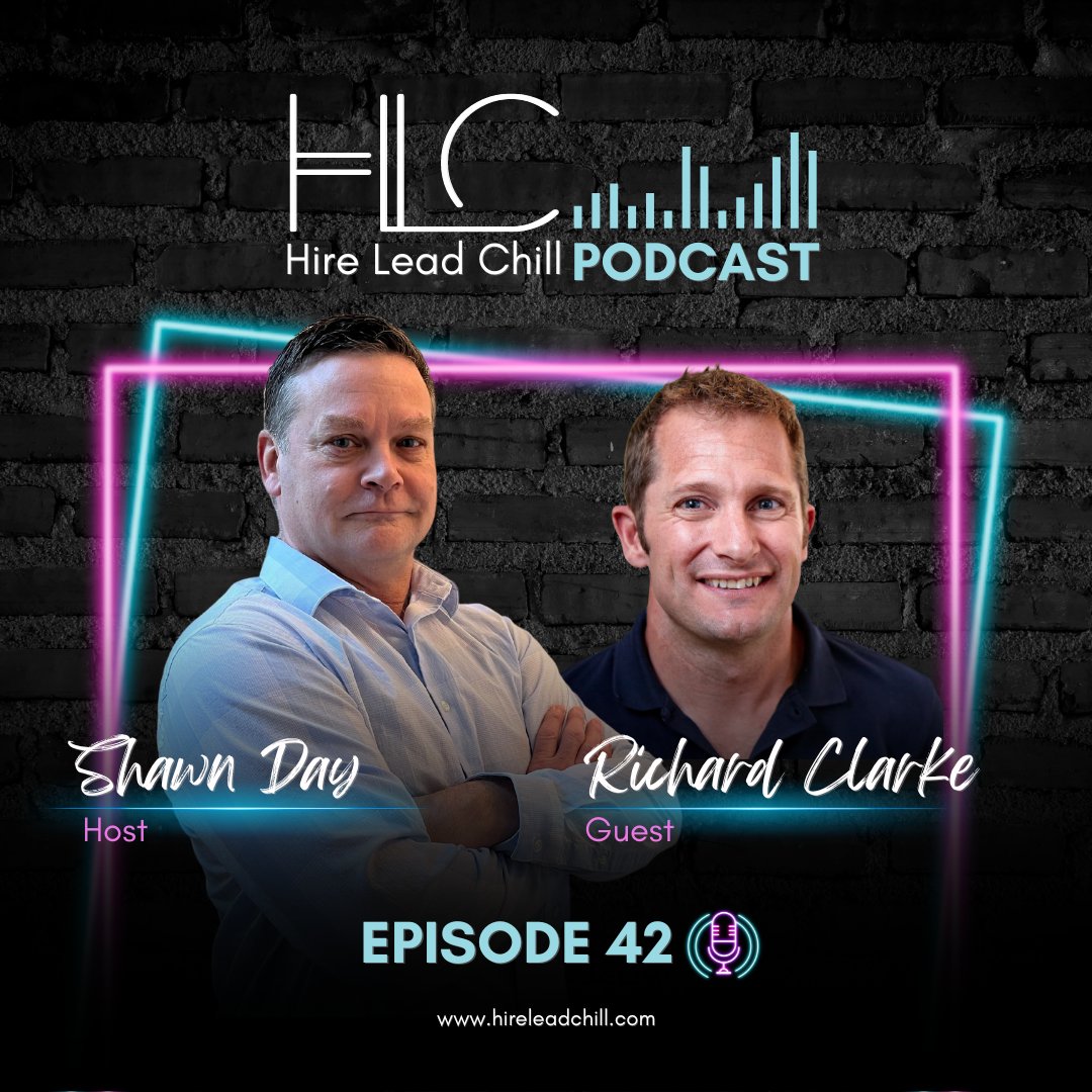 Get ready for Episode 38 on Hire Lead Chill podcast featuring Richard Clarke! 📷

Don't miss out on this enlightening conversation!
Tune in now. linktr.ee/hireleadchill 📷

#Episode38 #HappinessAdvocate #WorkplaceWellbeing