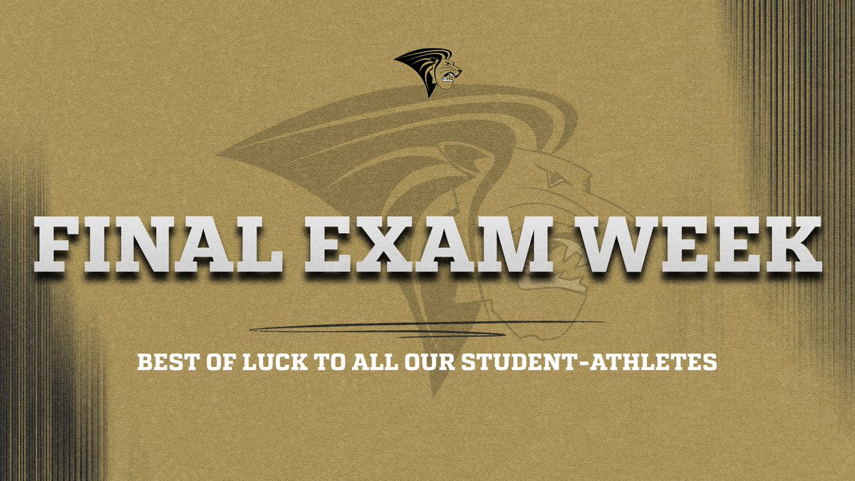 Best of luck to all our student-athletes during Final Exam Week #NewLevel