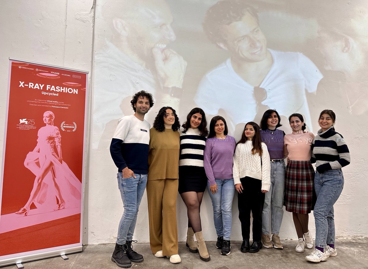 That's a wrap! Huge thanks to everyone who visited the X-Ray Fashion exhibition in Biella over the past 6 days! Special thanks to MANND for collaborating with us on this incredible #Fashion4Climate project during #PlanetWeek! 🌍👗
