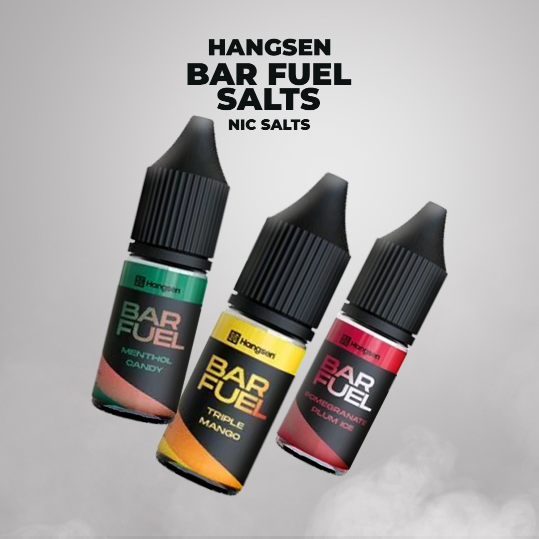 Hangsen Bar Fuel Nic Salt by The Vape Giant enhances vaping experience with a smooth, satisfying hit, elevating favorite e-liquids with the perfect nicotine salt balance. For order - rb.gy/ow5sjt #hangsenbarfuel #nicsalts #vapestore #vapeuk #vapingfresh #vapingtricks