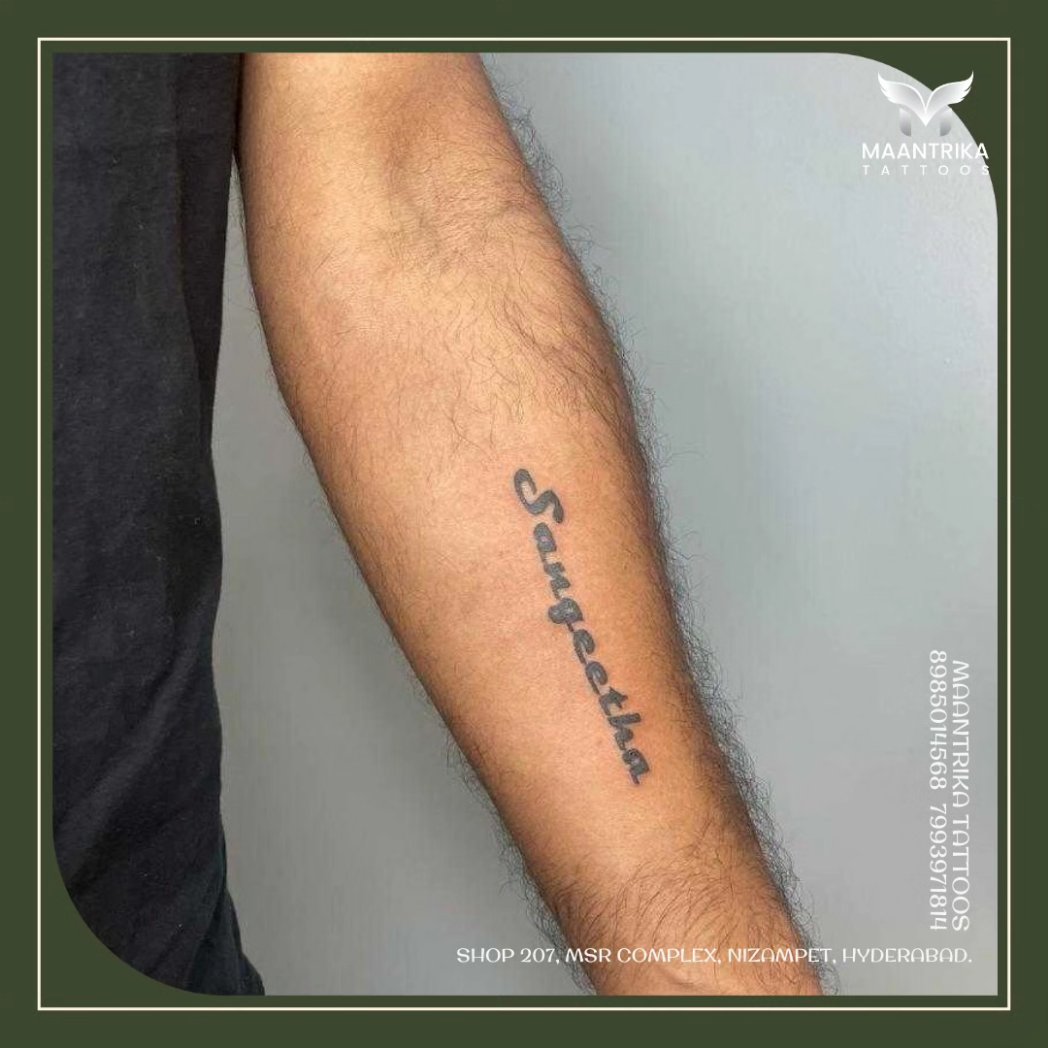 💍💖 Forever Bonded: Fiancée's Name Tattoo

💥 BOOK YOUR FREE CONSULTATION 💥

☎️ +91 8985014568 / 7993971814 

#fiancee #wifetattoo #handlettering #customtattoo #nearme #tattooshop #maantrikatattoos #maantrikatattoo #maantrika #maantrikatattoostudio #nizampettattoos #nizampet