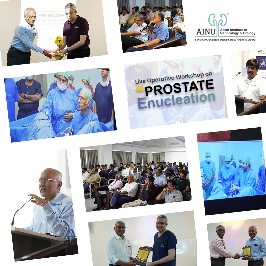 Successfully conducted our one day live workshop on AEEP. Many thanks to our mentor @mallikuro7 our faculty @dheeraj_uro and Dr.Taif Bendegri. It was a well attended programme where 2 cases of HoLEP, one case of mini ThUFLEP and a BiPOLEP were demonstrated . Our special thanks to