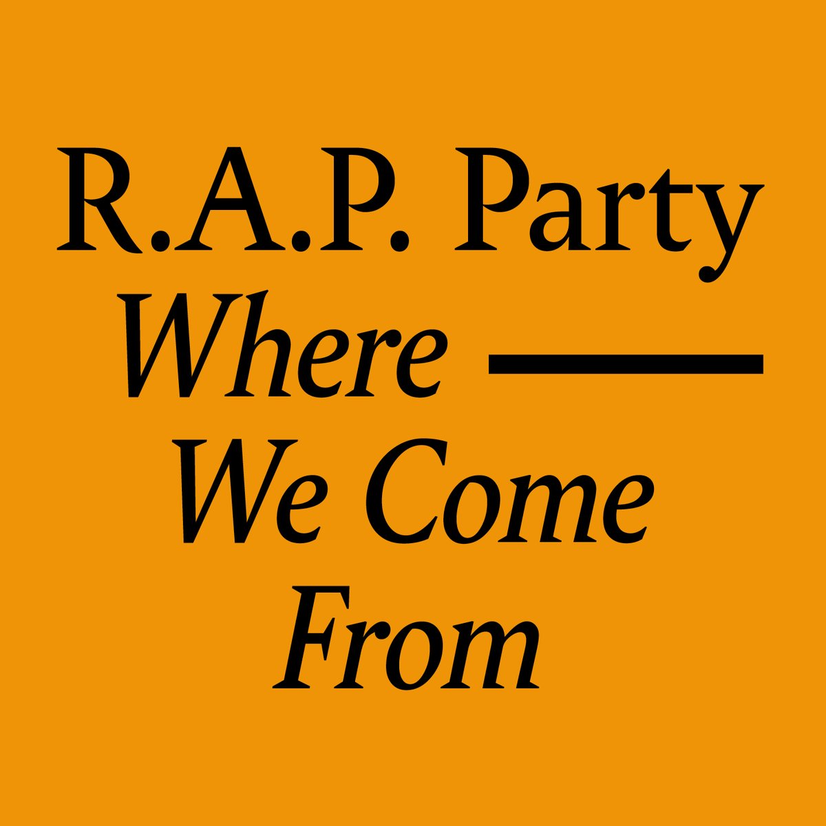 Sign up to become a Faber Member for free and book complimentary tickets to join us for The R.A.P. Party at the Bindery to celebrate Where We Come From. Readings from @AniefiokEkp, @InuaEllams, @TiceCin, @tobikyere and more. Booking essential. faber.co.uk/product/where-…