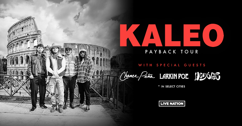 .@officialkaleo just announced their PAYBACK TOUR 2024. Tickets on sale Friday, May 3rd at 10AM local: livemu.sc/3IOZtwy