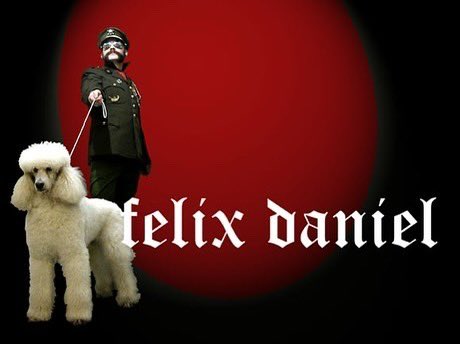 ¡VIVA FÉLIX! 🖤 Félix Daniel (1968-2024) 🖤 Colaborador de Chico y Chica, diseñador, DJ, cantante, ideólogo y amigo 🖤